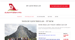 Desktop Screenshot of dulichthailan.info